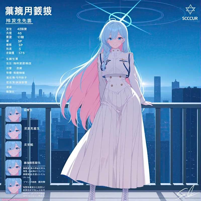 GSC President of Blue Archive Sexy Poses [Gen 2.5]