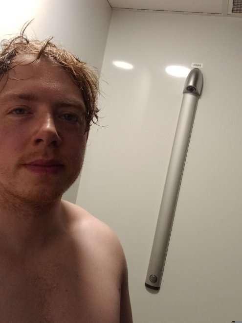 Its unlocked and im taking a shower at the gym
