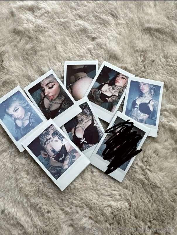 7 new Polaroids ….
👀 each one is 45 
First come first serve ..
