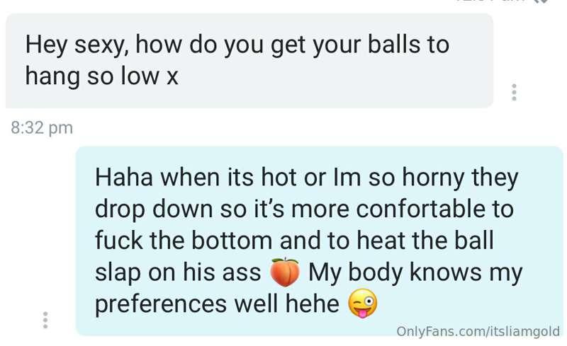 Mystery of my big balls solved 🥵😜 does your sack behave the ..