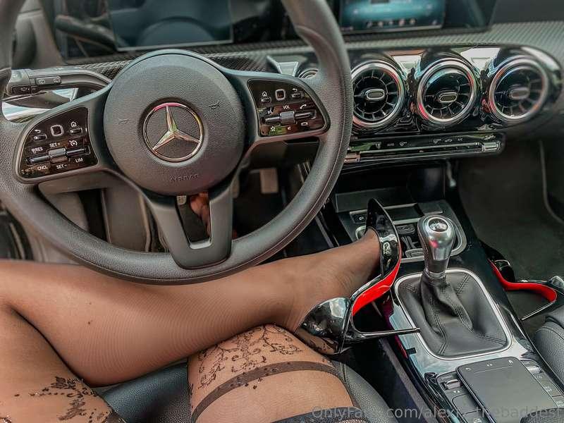 Look losers! My new sub funded Mercedes Benz ! Expensive car..