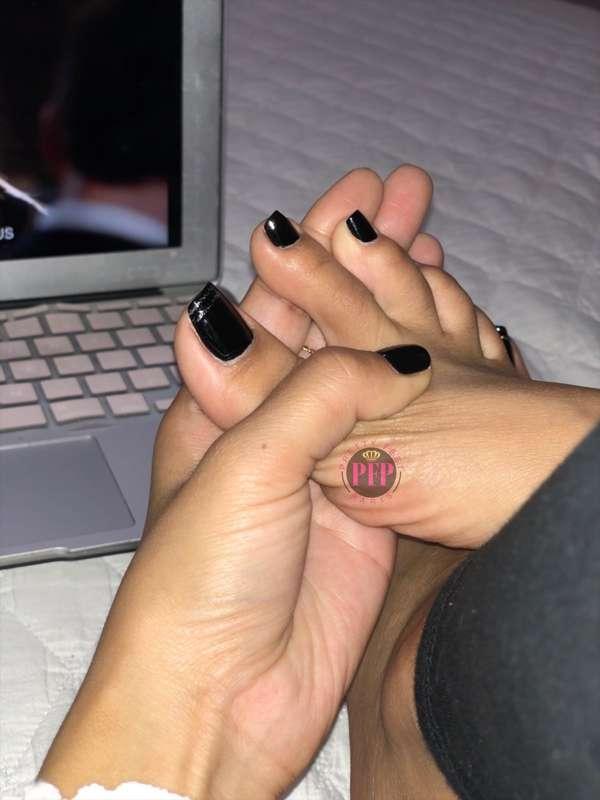 First time ever getting black nail polish. I had to add my o..