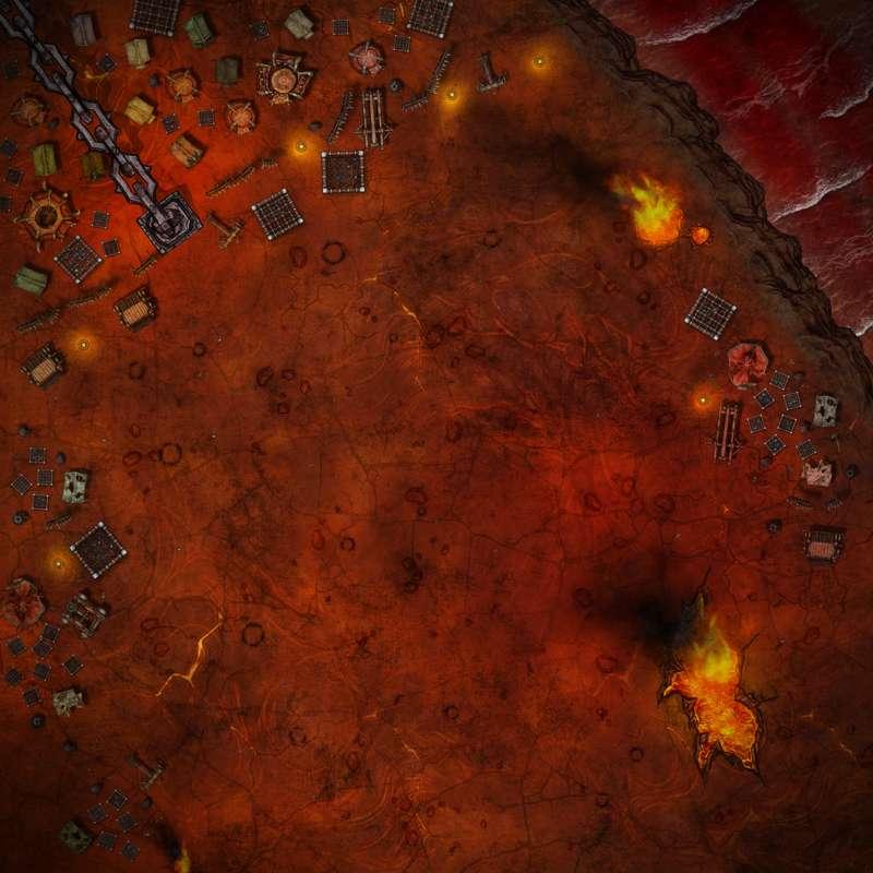 Giant 80 x 80 Hell Battlefield 