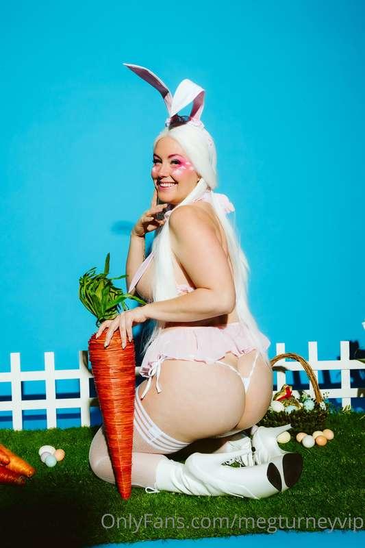 Some bunny's being naughty....