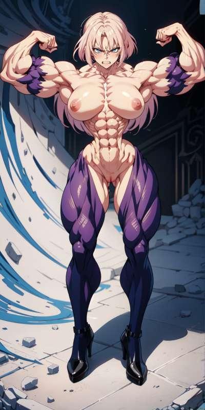 Muscle Girl Flex 2