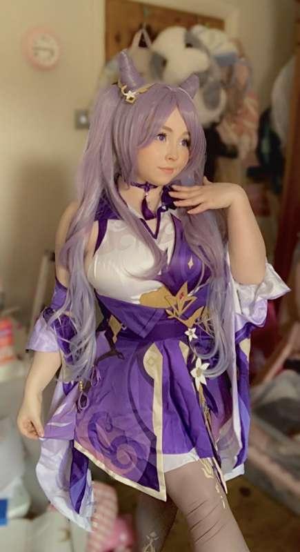 Keqing cosplay ! Pt.1 (higher tiers+)