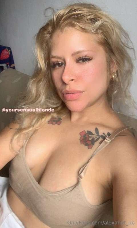 # @yoursensualblonde 
My blonde friend, she has innoc3nt but..