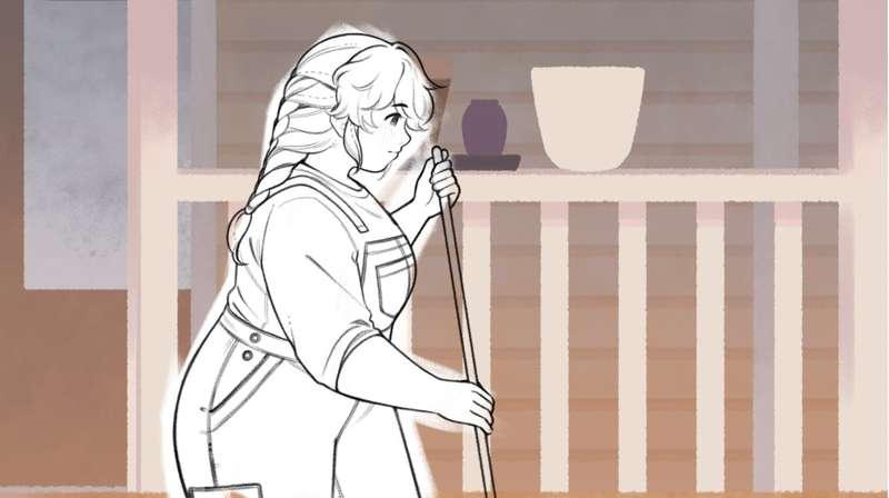 OL2: Tamarack Step 2 CG (Lineart)