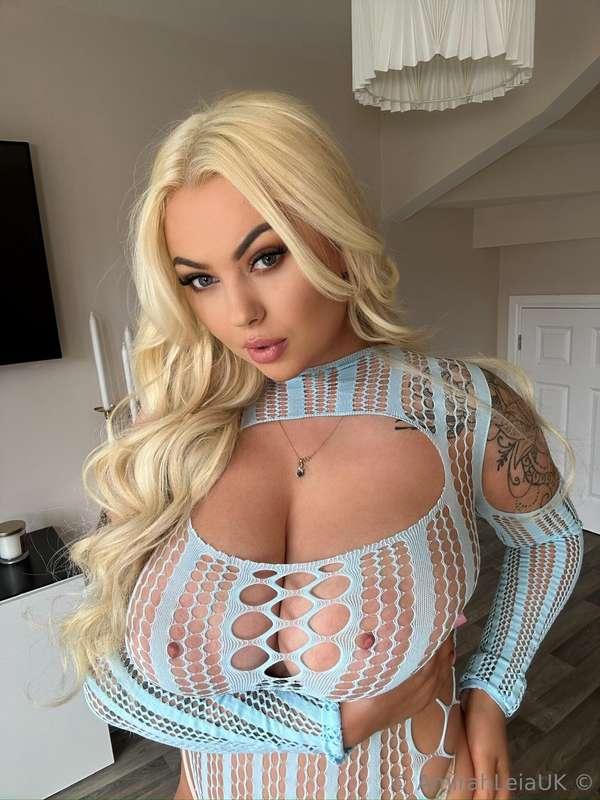Poking through the fishnet 😛