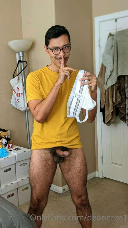 Broooo can you keep a secret? I stole your dad's jock.