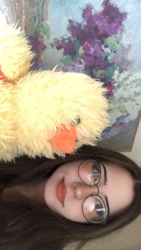 random picture with duckie and i