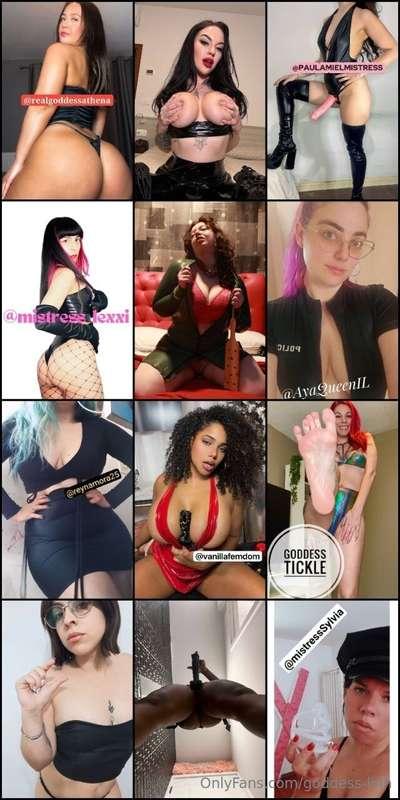 😈 TOP DOMMES ARE LOOKING FOR NEW TOYS! DO YOU DARE TO PLAY K..