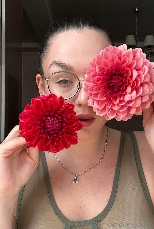 Capturing the fleeting beauty of a blooming moment🌷Or maybe ..