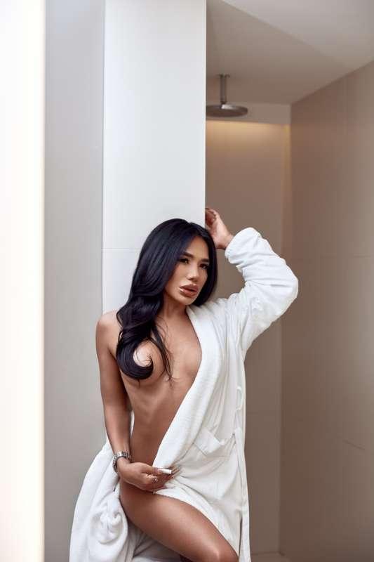 Just the robe… and my hair to keep you guessing 🤤