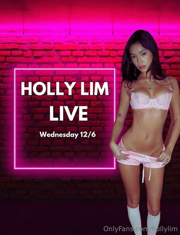 are u coming to my live tonight @ 7PM EST??