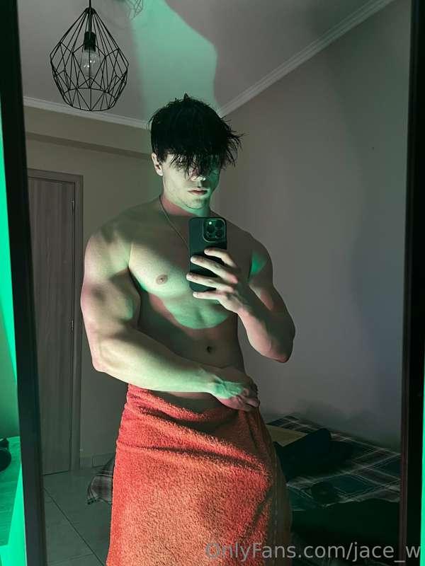 Rip the towel off…