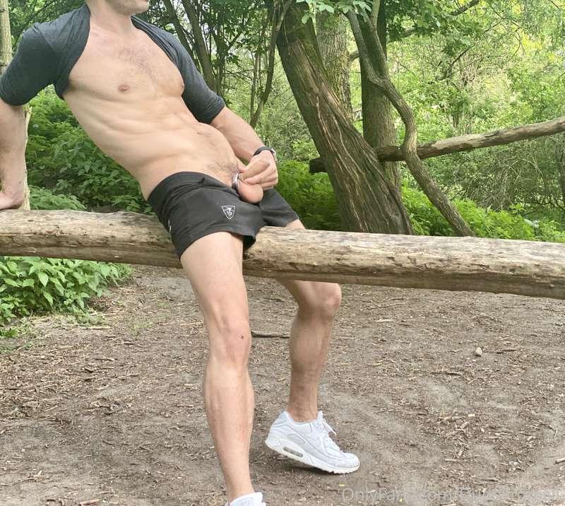 Made some hot pics at gay cruising area Nieuwe Meer in Amste..