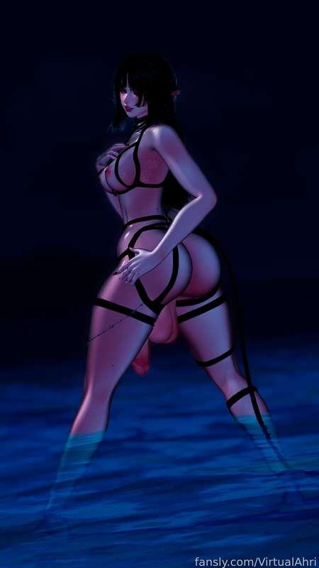 Took pictures at the beach~