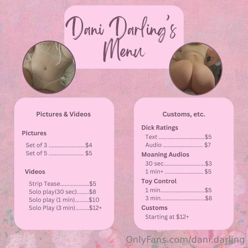 Happy Saturday!
I finally made a menu 🤭