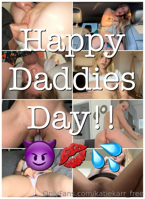 # Check DM’s for Special Daddies Day Bundle 💋😉