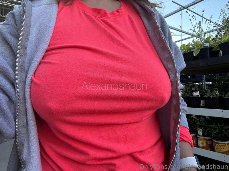 Out and about this morning 😜 Have a great titty Tuesday ever..