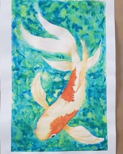 One of my watercolor paintings