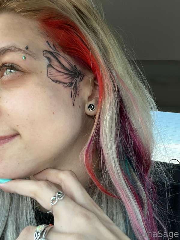 Much Needed😍👀 FACE TATTOO DONE🥰