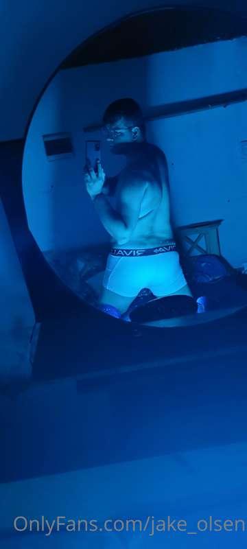 Do you prefer my ass... I mean the blue? haha