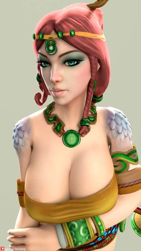 Nu Wa NSFW Render