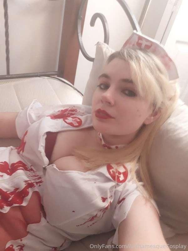 Can't get off the nurse theme but A: It's fitting and B: I t..