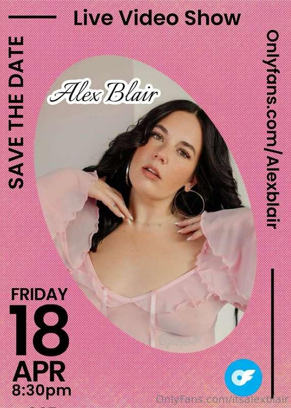 Get ready for this Friday! I will be doing a Live Show 🔥🤯 Do..