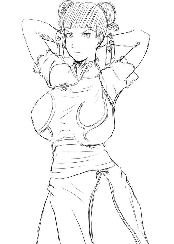 Tenten Chun li Cosplay