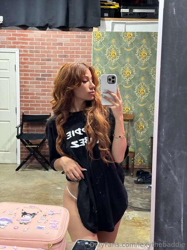 pants down, shirt up!