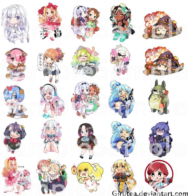 Sticker set