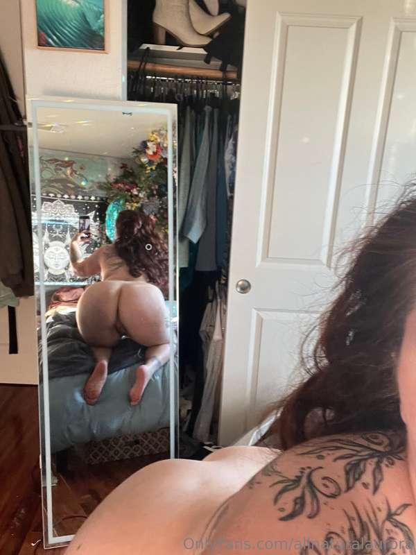 Look closely and you can see my pussy peaking out 