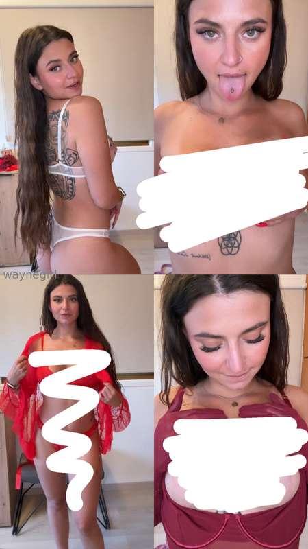 lingerie try on heute zeige ich dir wieder ein paar Unterwäs..