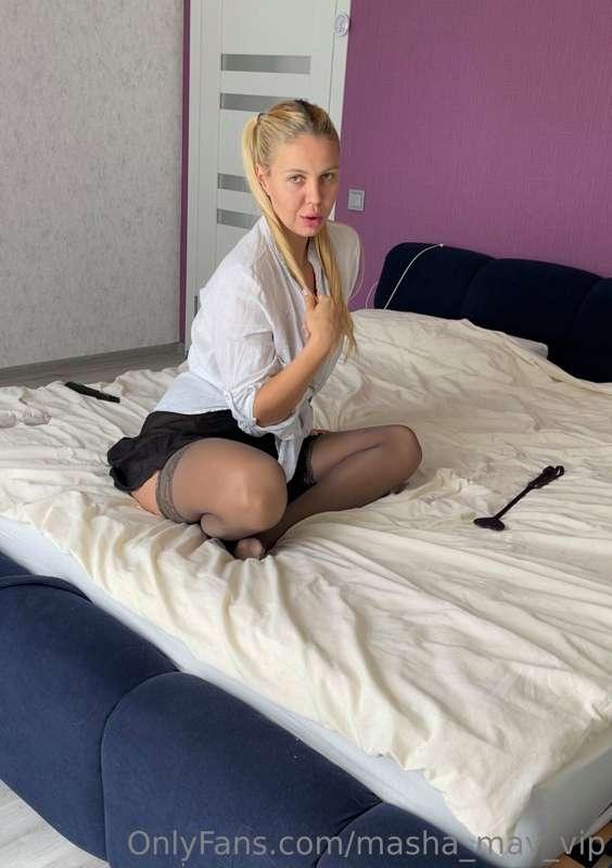 Playful innocence with a twist of seduction. 🍎 Dressed in a ..