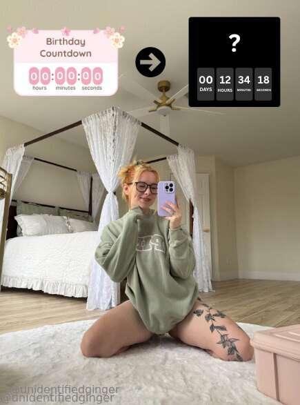 Bday Countdown OVER. The Real Countdown Begins 👆To celebrate..