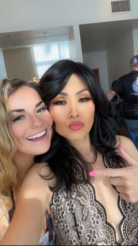 Miss Abby Rose at AVN. See the interview on my paid page ⬇️@..