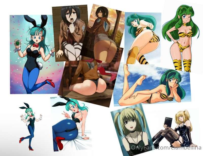 Questi sono i prossimi cosplay che farò, chi altro dovrei fa..
