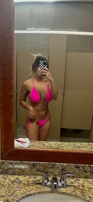Would you talk to a milf like me at the pool ?