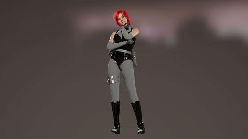 JV & AW - Regina Dino Crisis Cosplay | Preview