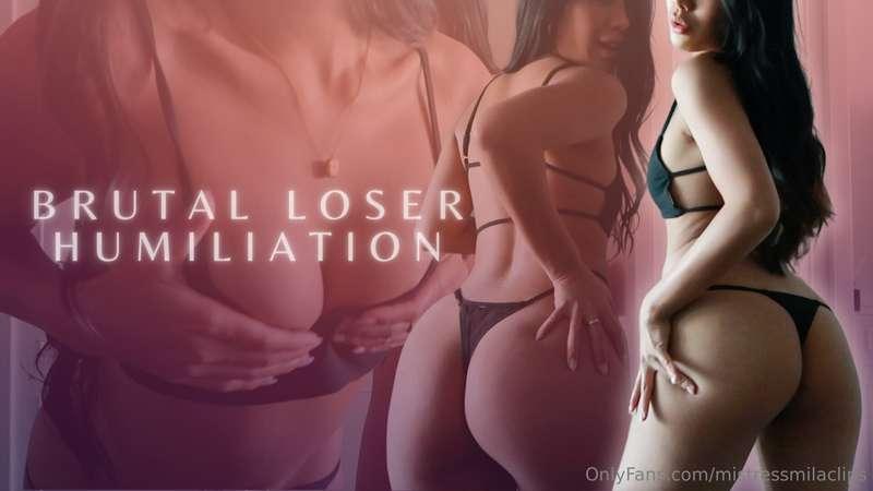 Loser Humiliation: vol. III
Jerk and pump to this vicious wo..
