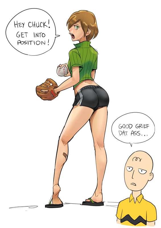 Peppermint Patty and Charlie Brown