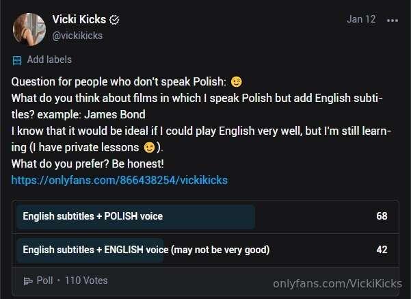 Do you like watching my movies with English subtitles and a ..