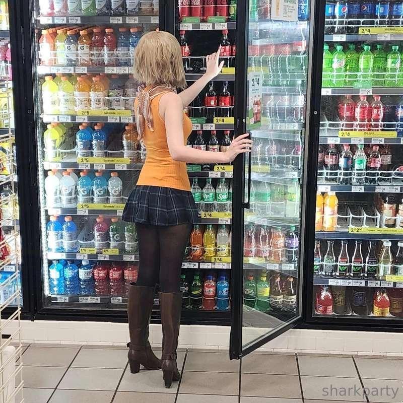 is it just me or is finding something to drink in a gas stat..