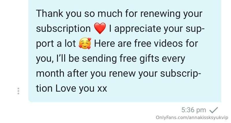 Just sent FREE full length videos to guys who renewed their ..