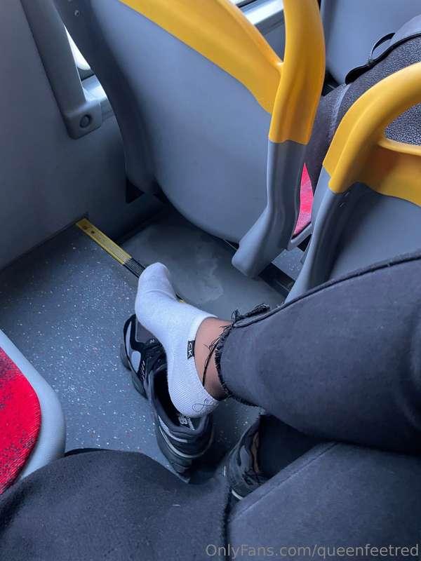 What would u do if u see me like that in public transport?