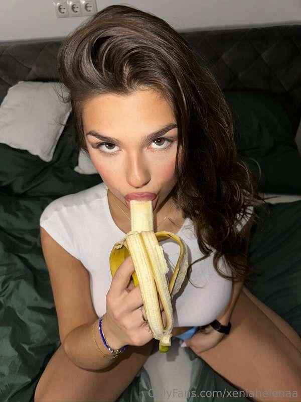 Nehme den Mund gern auch mal zu voll 😝🍌