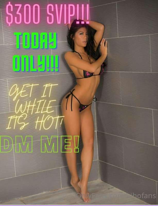 **THATS RIGHT!!! TODAY ONLY!!! My best discount ever!!!! $30..